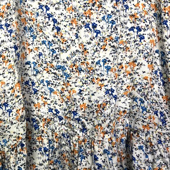 Weekday Hockney floral print sleeveless cottagecore drop waist maxi dress - Picture 6 of 10